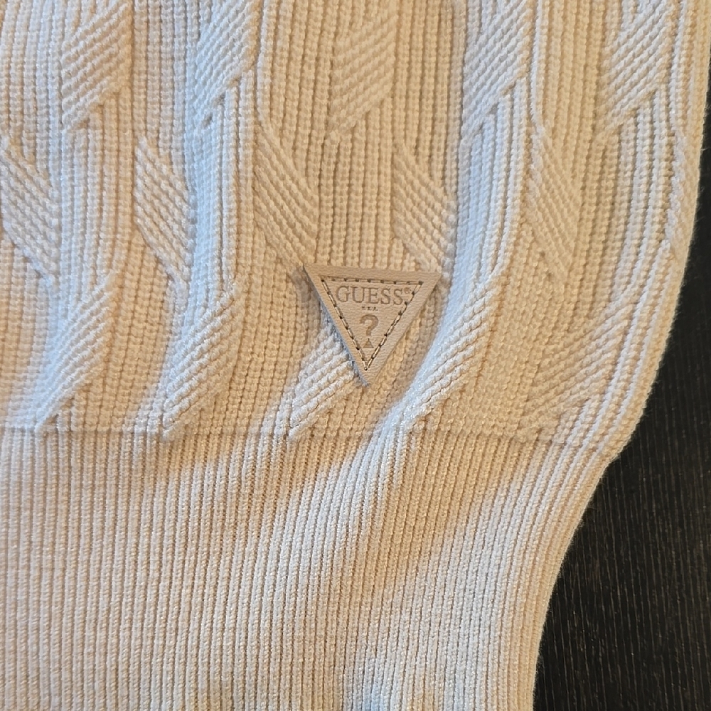 Men's Cream Sweater - Picture 3 of 4